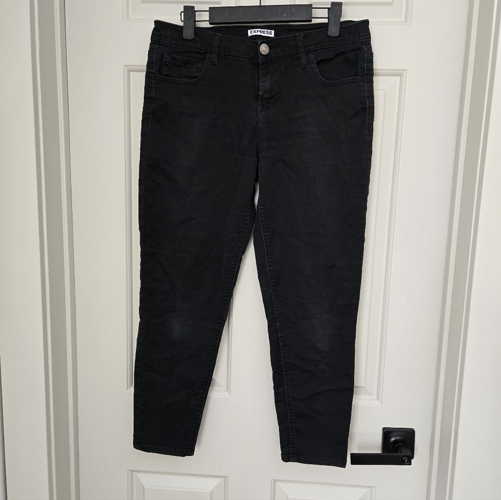 Express Women's Dark Skinny Jeans
